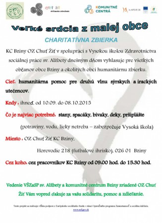 Charitatívna zbierka